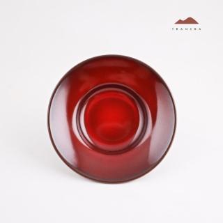 【唐泉茗茶】紫砂琺瑯盤 單色 14(紫砂與琺瑯結合獨一無二技術 茶盤 點心盤)