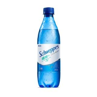 福利品【Schweppes 舒味思】即期品 氣泡水纖維+ 寶特瓶500ml x24入/箱(效期2023.01.18)