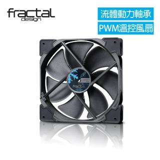 【Fractal Design】Venturi HP-14 PWM 140mm PWM溫控靜音風扇-黑