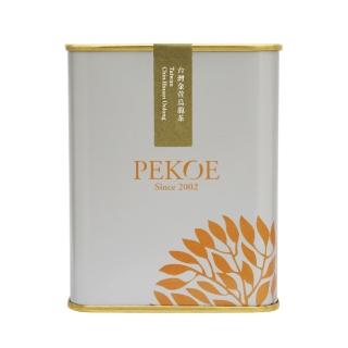 【PEKOE】台灣金萱烏龍茶100g（金屬罐．銀灰）