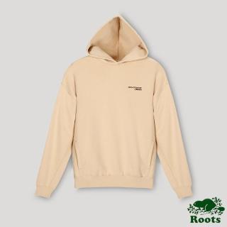 【Roots】Roots 女裝- 無界限系列 大地色系連帽上衣(米色)