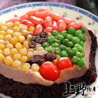 【上野物產】八寶芋泥甜紫米糕 x6份(600g±10%/份)