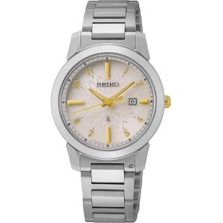 【SEIKO 精工】LUKIA 廣告款探索自我太陽能女錶(V137-0DK0KS/SUT413J1)