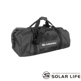 【Aropec】90公升手提肩背二用式防水裝備袋-黑/DBG-WG077-90L(溯溪袋溯溪包 衝浪防水包 潛水大型裝備包)