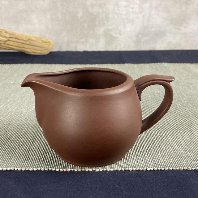 台灣製造】經典紫砂茶海公道杯300cc 台灣鶯歌陶藝(茶具茶壺朱泥紫砂段