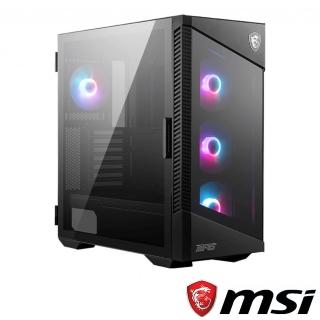 【MSI 微星】MPG VELOX 100R 電腦機殼(前置Type-C/直立顯卡支撐架/開門式側透)