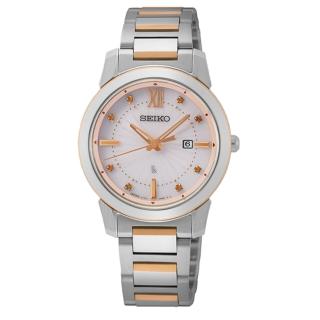 【SEIKO 精工】LUKIA環保太陽能絕美經典鋼帶錶31mm(SUT416J1/V137-0DL0KS)