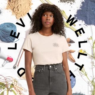 【LEVIS】Wellthread環境友善系列 女款 短袖T恤 / 有機面料 / 天然染色工藝 熱賣單品