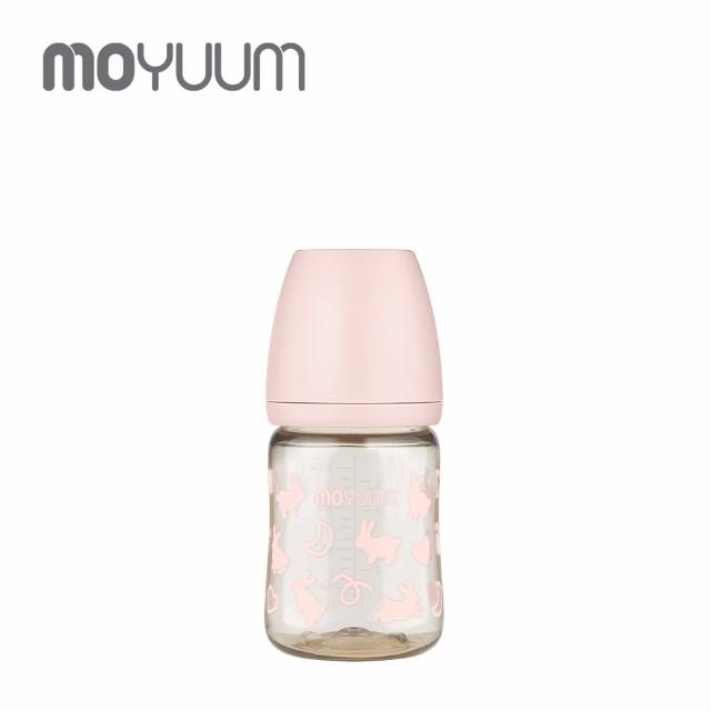 【MOYUUM】韓國 PPSU 設計款 寬口奶瓶 170ml(多款可選)