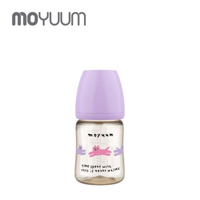 【MOYUUM】韓國 PPSU 設計款 寬口奶瓶 170ml(多款可選)