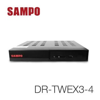 【SAMPO 聲寶】DR-TWEX3-4 4路 H.265 數位監控錄影主機(支援多種訊號-不含硬碟)