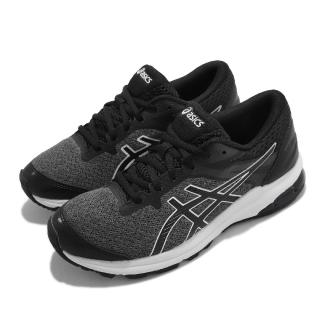 【asics 亞瑟士】慢跑鞋 GT-1000 10 GS 女鞋 亞瑟士 支撐 GEL 緩震 亞瑟膠 大童 黑 白(1014A189006)
