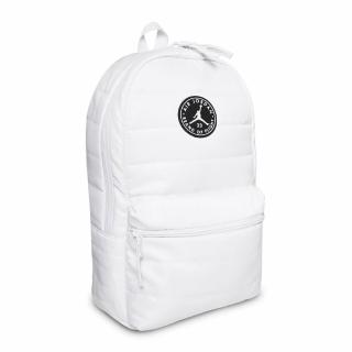 【NIKE 耐吉】後背包 Jordan Backpack 男款 喬丹 飛人 運動休閒 雙肩背 上學 白 黑(JD2143007GS-002)