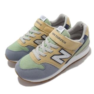 【NEW BALANCE】休閒鞋 996 W 魔鬼氈 寬楦 童鞋 紐巴倫 經典 麂皮 異材質拼接 中童 撞色 多色(YV996OB3-W)