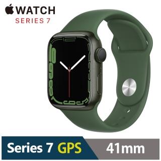 【Apple 蘋果】Apple Watch S7 41公釐 GPS版(鋁金屬錶殼配運動錶帶)