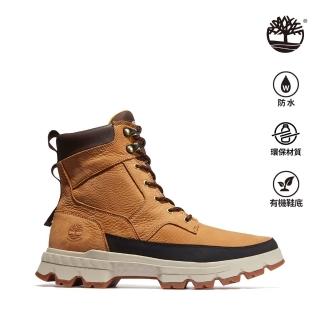 【Timberland】男款小麥色GreenStride磨砂革防水靴(A44SH231)