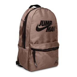 【NIKE 耐吉】後背包 Jordan Backpack 男款 喬丹 飛人 大容量 筆電夾層 水壺袋 棕 黑(JD2133002GS-004)