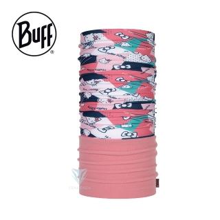 【BUFF】BF124179 兒童Kitty-保暖頭巾 Plus-俏皮迷彩(保暖頭巾/Polar/青少年/兒童/hello kitty)