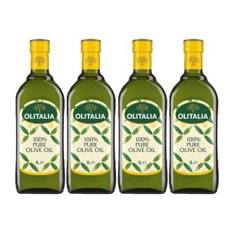 【Olitalia奧利塔】超值純橄欖油(1000mlx4瓶)