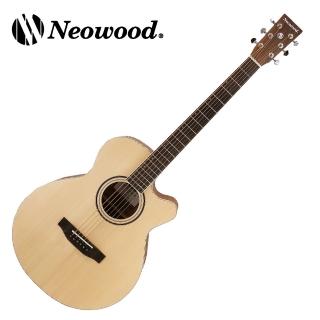 【Neowood】嚴選Swiftly SF-1C AB級雲杉木吉他-附琴套