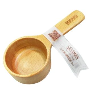 【SADOMAIN 仙德曼】山毛櫸咖啡豆匙-5cm-3入組