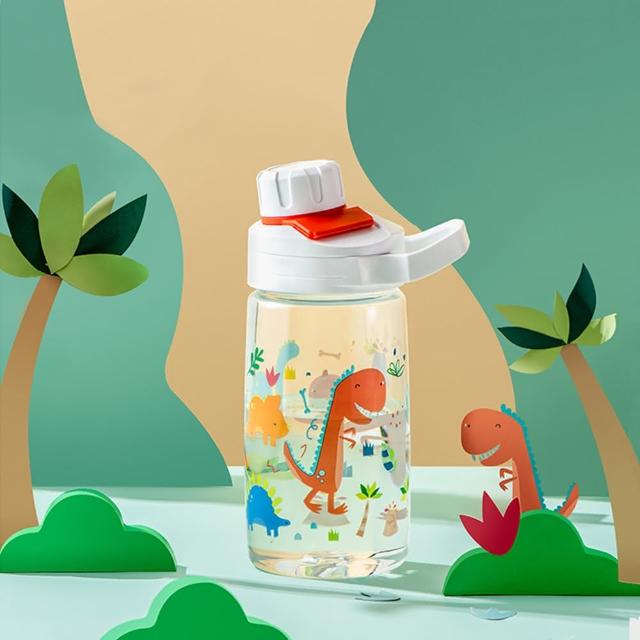 【阿莎&布魯】Tritan旋蓋兒童水壺450ml 1入