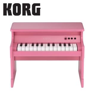 【KORG】tinyPIANO 25鍵迷你兒童電鋼琴 粉紅色(原廠公司貨 商品保固有保障)
