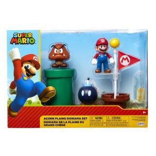【Nintendo 任天堂】瑪利歐2.5吋橡栗平原5入組