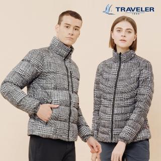 【TRAVELER 旅行者】男女款輕量防風撥水羽絨外套_202TU902.905(防潑水羽絨外套)