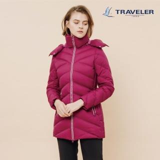 【TRAVELER 旅行者】女款GELANOTS防風撥水羽絨外套_202TR919(防潑水羽絨外套)