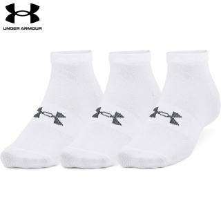 【UNDER ARMOUR】UA 短襪3入_1365745-100(白色)