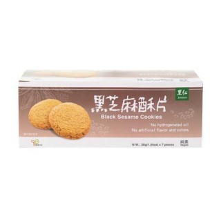 【里仁】黑芝麻酥片266g(7入)