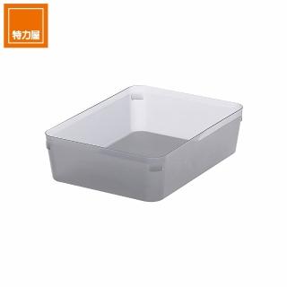 【特力屋】OH-042 寶來4號深型整理盒灰