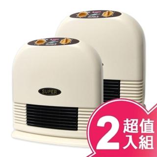【嘉麗寶】定時型陶瓷電暖器SN-869T(超值二入組)