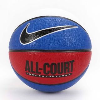 【NIKE 耐吉】Nike Everyday All Court 8P    籃球 7號球 耐磨 溝紋深 藍紅(N100436947007)