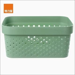 【特力屋】荷蘭 Curver INFINITY系列 DOTS樣式款 收納盒 4.5L 綠色
