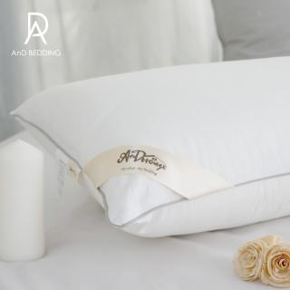 【AnD Bedding】man tou枕/饅頭枕一入(柔軟厚實/純棉表布/支撐後頸/扎實包覆)