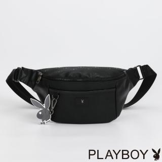 【PLAYBOY】腰包 MASTER系列(黑色)