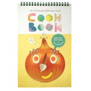 【韓國KOOROOM】食物畫畫貼紙書(美術美勞用品)