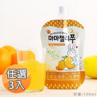 【韓國Naeiae】Aram農場果凍飲100ml 三入組(柑橘芒果/草莓任選)
