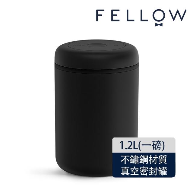 【FELLOW】ATMOS 真空密封罐 不銹鋼/玻璃任選1.2L(真空儲豆罐 保鮮 延長壽命 風味更佳 推薦保存精品咖啡豆)