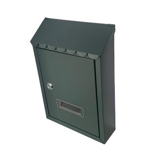 【哈維五金】美式鄉村花邊信箱_深綠色(信箱)