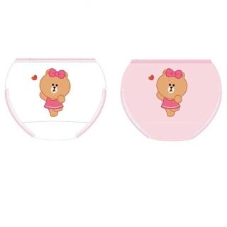 【樂樂童鞋】台灣製熊美三角內褲-4入(兒童內褲 內褲 女童內褲 台灣製)