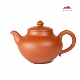 【唐泉茗茶】朱泥清韻壺(宜興紫砂壺 中國工藝美術大師林靖崧監製)