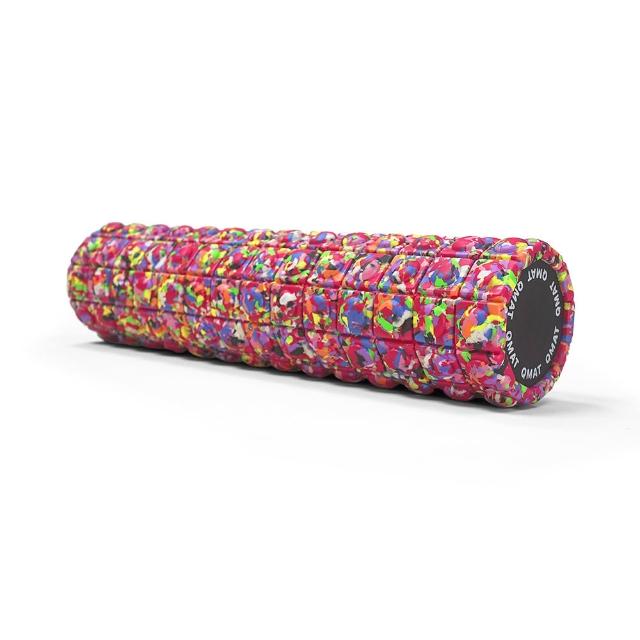 【QMAT】50cm按摩滾筒 台灣製(運動放鬆滾輪 瑜珈柱 瑜珈滾筒 Foam Roller)