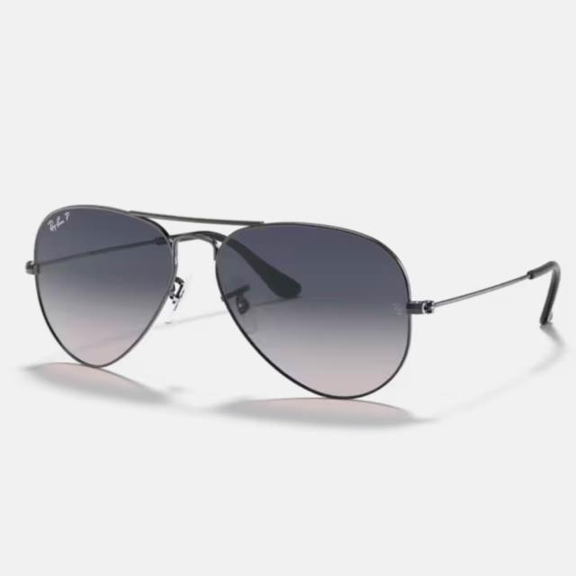 【RayBan 雷朋】飛行員偏光抗UV太陽眼鏡(RB3025-004/78 58mm 62mm 偏光鏡片)