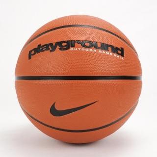 【NIKE 耐吉】Nike Everyday Playground 8P 籃球 7號 耐磨 橡膠 橘(N100449881407)