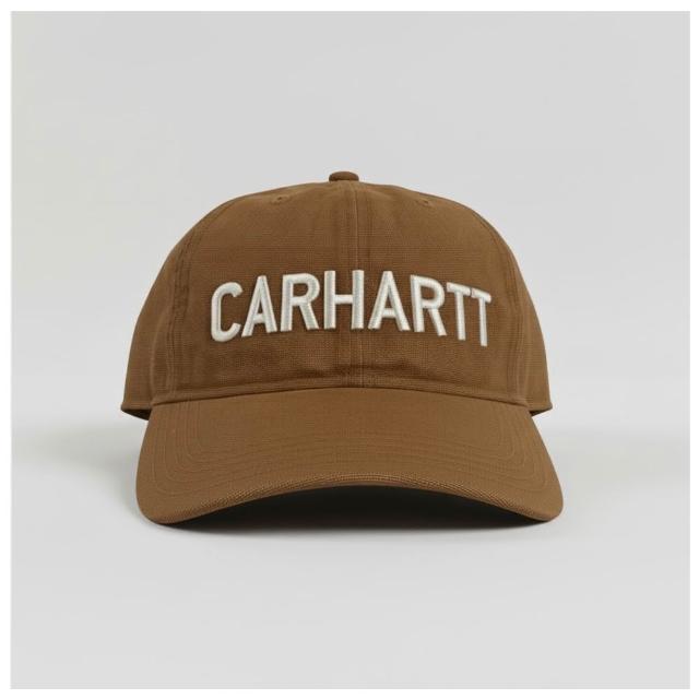 carhartt 美式電繡字水洗棒球帽 復古老帽 西岸滑板 情侶款