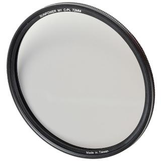 【SUNPOWER】M1 CPL 超薄框 55mm 99.8%高透光 偏光鏡 清晰8K(公司貨)