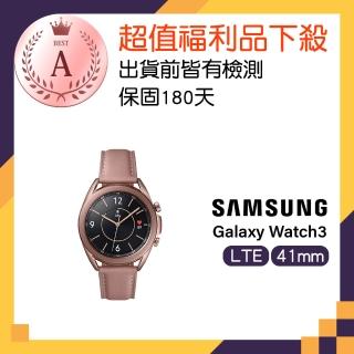 【SAMSUNG 三星】A級福利品 Galaxy Watch3 LTE 41mm 藍牙智慧手錶(R855)